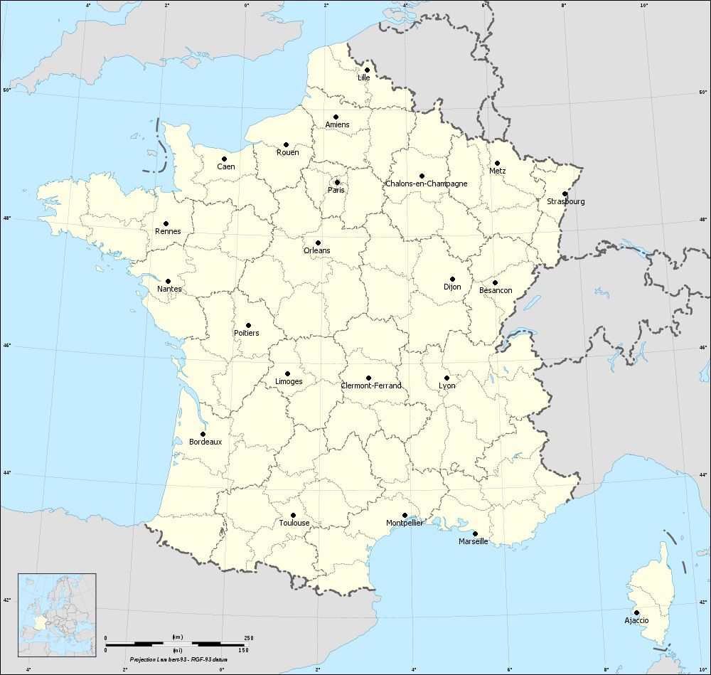 Carte administrative de 