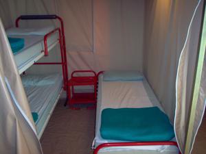 Hebergement Camping les Tournesols : Tente 2 Chambres