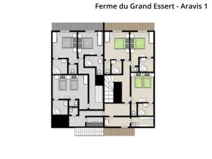 Appartement Ferme du Grand Essert - Aravis : photos des chambres