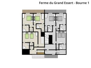 Appartement Ferme du Grand Essert - Bourne : photos des chambres