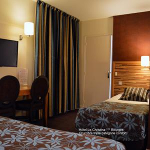 Hotel Le Christina : Chambre Triple Confort