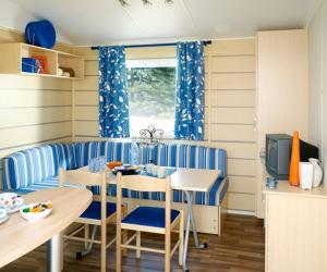 Hebergement camping les dunes : Mobile Home