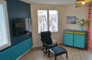 Appartement F2 Moderne, quartier prise, Vichy : photos des chambres