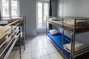 Auberge de jeunesse Pastoral : Lit dans un dortoir de 4 lits