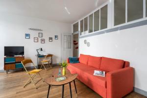 Appartement L'Atelier Nantais (Apt. Cocoonr) : photos des chambres