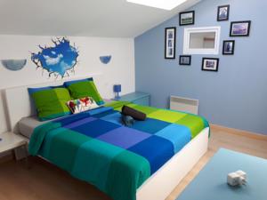 Hebergement Gite L'O Bleue : photos des chambres