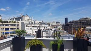 Jardins de Mademoiselle Hotel & Spa : Suite avec Terrasse - Vue sur Tour Eiffel