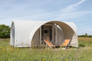 Hebergement Camping L'Adrech : Bungalow avec Terrasse