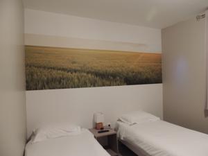 Hotel La Peniche : Chambre Lits Jumeaux