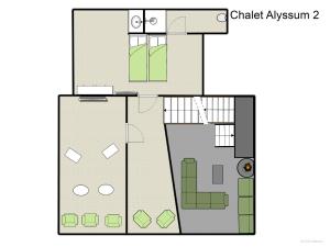 Hebergement Chalet Alyssum : photos des chambres