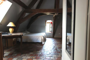 Hotel Chateau d'Island Vezelay : Chambre Double 