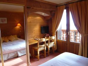 Hotel Le Caprice Des Neiges : Chambre Double 