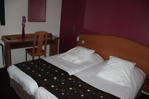 Hotel Kyriad Saint Quentin en Yvelines - Montigny : Chambre Lits Jumeaux