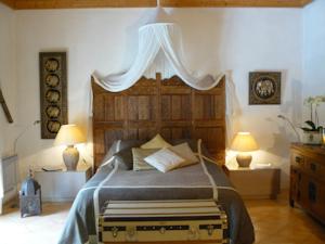 Chambres d'hotes/B&B Chateau Larroze : Chambre Lit King-Size Deluxe