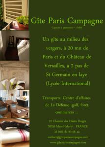Hebergement Gite Paris Campagne : photos des chambres