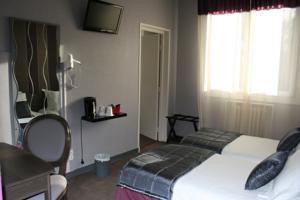 Hotel Hostellerie de la Quenoeuille : Chambre Lits Jumeaux Confort
