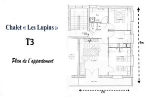 Appartement Chalet les lupins-T3 : photos des chambres