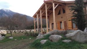 Hebergement Chalet Mont Canigo : photos des chambres