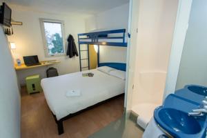 Hotel Ibis Budget Perpignan Sud : Chambre Double avec Lit Superposé