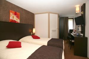 Hotel Kyriad Cherbourg - Equeurdreville : Chambre Lits Jumeaux