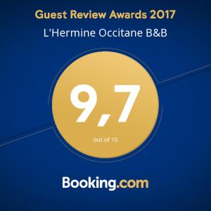 Hebergement L'Hermine Occitane B&B : photos des chambres