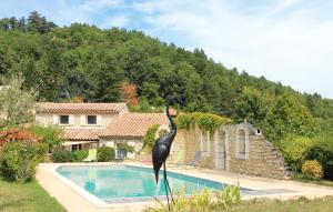 Hebergement La Begude-de-Mazenc Villa Sleeps 8 Pool Air Con : photos des chambres