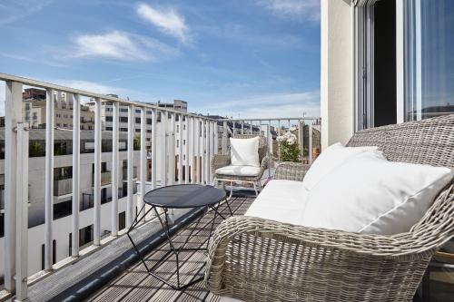 Appartement Lumineux avec terrasse : Appartement proche du 17e Arrondissement de Paris