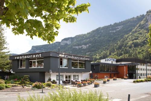 Hôtel-Restaurant de l'Embarcadère : Hotel proche de Sonthonnax-la-Montagne