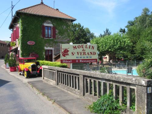 Le Moulin de Saint Verand : Hotel proche de Pierreclos