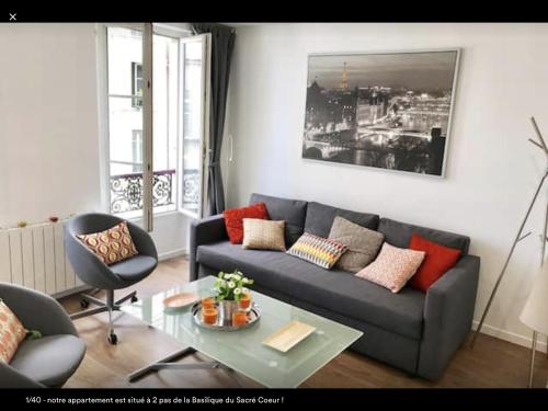 Paris Montmartre/Sacré-Cœur : Appartement proche du 18e Arrondissement de Paris