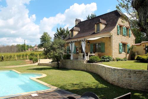 Ferienhaus mit Pool Prats-de-Carlux 200S : Hebergement proche de Carlux