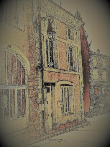 La Vieille Maison Rose : Chambres d'hotes/B&B proche de Saint-Martin-du-Clocher
