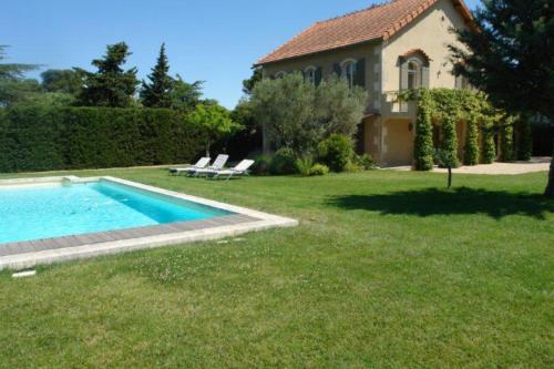 ACCENT IMMOBILIER - Villa Michel piscine chauffée : Hebergement proche d'Aureille