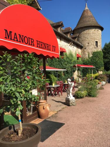 Manoir Henri IV : Hotel proche de Saint-Priest-la-Plaine