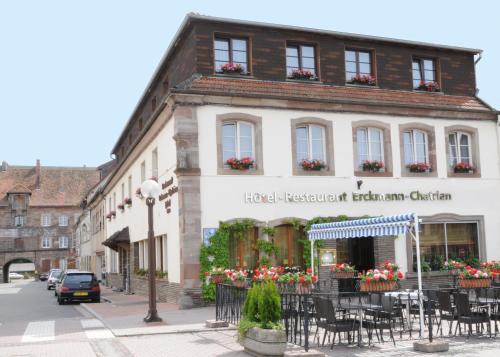 Hotel Erckmann Chatrian : Hotel proche de Saint-Jean-Kourtzerode