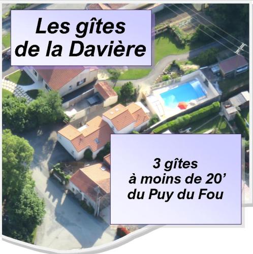 Les Gîtes de la Davière : Hebergement proche de Saint-Michel-Mont-Mercure