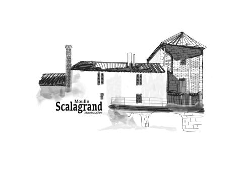 Le moulin scalagrand : Chambres d'hotes/B&B proche de Saint-Maurice-de-Lestapel