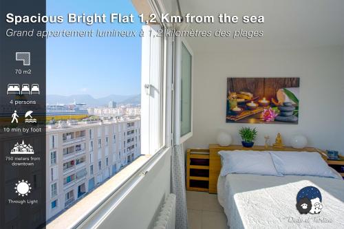Spacious Bright Flat - Dodo et Tartine : Appartement proche de Toulon