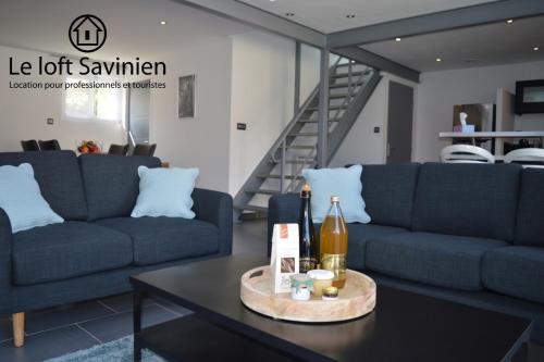 Le loft Savinien : Hebergement proche de Javernant