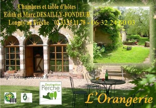 L'Orangerie du Perche : Chambres d'hotes/B&B proche de Saint-Germain-des-Grois