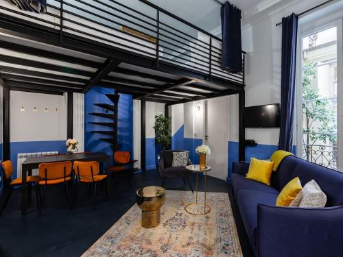 Luxury 2 bedroom Apartment with AC near Louvre : Appartement proche du 2e Arrondissement de Paris