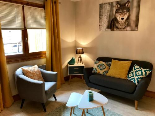 Brown Bear Lodge : Appartement proche de La Côte-d'Aime