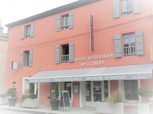 Hôtel restaurant de l'Europe : Hotel proche de Châteauneuf-du-Rhône