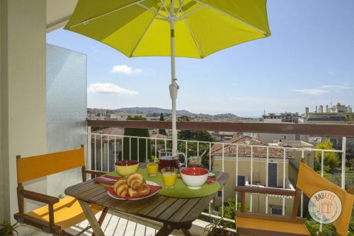 Appartement moderne avec balcon à Nice : Appartement proche de Saint-André-de-la-Roche