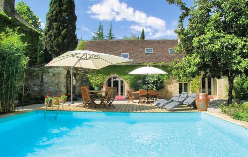 Les Farges Villa Sleeps 6 Pool WiFi : Hebergement proche de Badefols-d'Ans