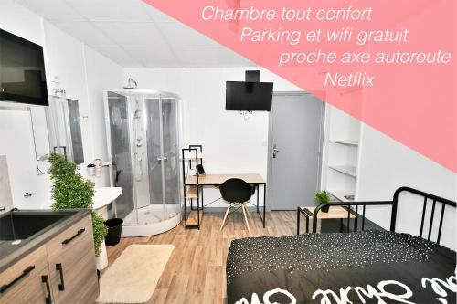 Petit Studio Confort : Hotel proche de Thun-Saint-Martin