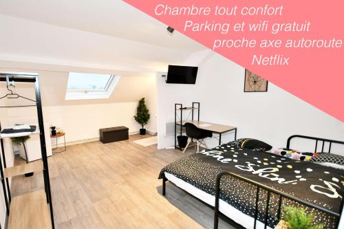Chambre d'Hôtel Tout Confort Sécurisée : Hotel proche de Noyelles-sur-Selle