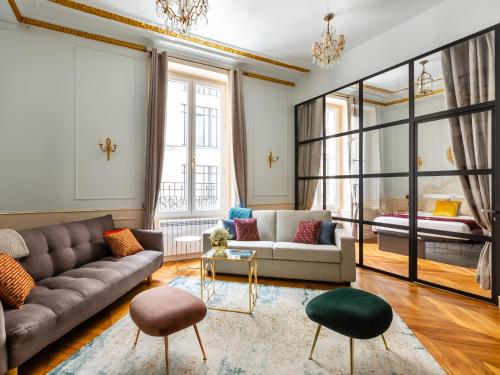 Luxury 3 Bedroom 2 Bathroom - AC - Louvre & Marais : Appartement proche du 2e Arrondissement de Paris