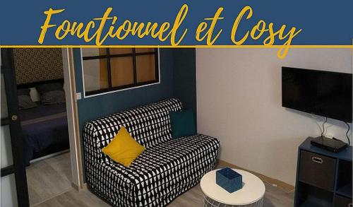 Charmant petit appartement au centre ville de Brioude : Appartement proche de Sainte-Florine