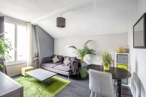 Appartement Charming and colorful apartment in Batignolles